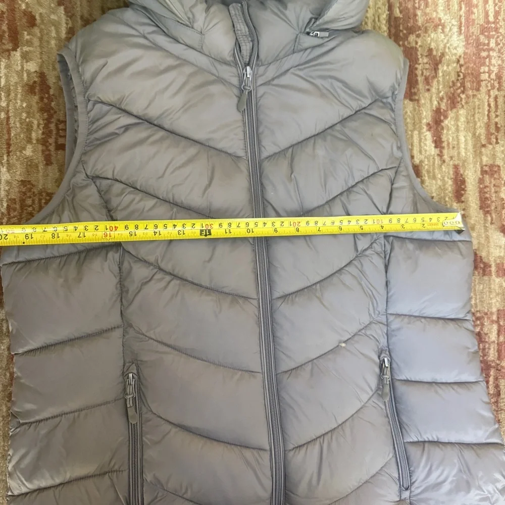 Charter Club Brown Quilted Vest - Picture 3 of 8